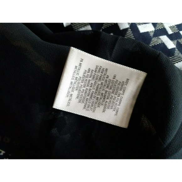 MAEVE ANTHROPOLOGIE Tilde Shift Jacquard Dress Metallic Dots Mod Retro 70s Sm - Picture 9 of 9